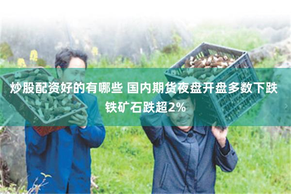 炒股配资好的有哪些 国内期货夜盘开盘多数下跌 铁矿石跌超2%